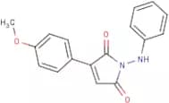 3-(4-Methoxyphenyl)-1-(phenylamino)-2,5-dihydro-1H-pyrrole-2,5-dione