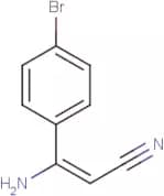 (2E)-3-Amino-3-(4-bromophenyl)prop-2-enenitrile