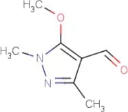 5-Methoxy-1,3-dimethyl-1H-pyrazole-4-carbaldehyde