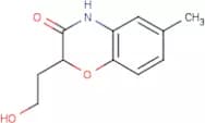 2-(2-Hydroxyethyl)-6-methyl-3,4-dihydro-2H-1,4-benzoxazin-3-one
