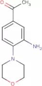 1-[3-Amino-4-(morpholin-4-yl)phenyl]ethan-1-one