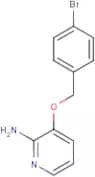 3-[(4-Bromophenyl)methoxy]pyridin-2-amine