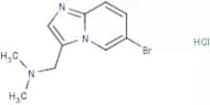 ({6-Bromoimidazo[1,2-a]pyridin-3-yl}methyl)dimethylamine hydrochloride