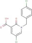 5-Chloro-1-[(4-chlorophenyl)methyl]-2-oxo-1,2-dihydropyridine-3-carboxylic acid