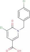 5-Chloro-1-[(4-chlorophenyl)methyl]-6-oxo-1,6-dihydropyridine-3-carboxylic acid
