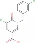 5-Chloro-1-[(3-chlorophenyl)methyl]-6-oxo-1,6-dihydropyridine-3-carboxylic acid