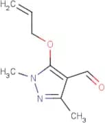 1,3-Dimethyl-5-(prop-2-en-1-yloxy)-1H-pyrazole-4-carbaldehyde