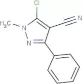 5-Chloro-1-methyl-3-phenyl-1H-pyrazole-4-carbonitrile