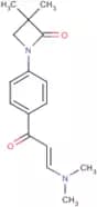 1-{4-[(2E)-3-(Dimethylamino)prop-2-enoyl]phenyl}-3,3-dimethylazetidin-2-one