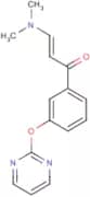 (2E)-3-(Dimethylamino)-1-[3-(pyrimidin-2-yloxy)phenyl]prop-2-en-1-one