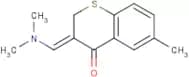 (3Z)-3-[(Dimethylamino)methylidene]-6-methyl-3,4-dihydro-2H-1-benzothiopyran-4-one