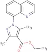 Ethyl 3,5-dimethyl-1-(quinolin-8-yl)-1H-pyrazole-4-carboxylate