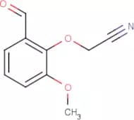 2-(2-Formyl-6-methoxyphenoxy)acetonitrile
