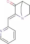 (2Z)-2-[(Pyridin-2-yl)methylidene]-1-azabicyclo[2.2.2]octan-3-one