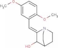 (2Z)-2-[(2,5-Dimethoxyphenyl)methylidene]-1-azabicyclo[2.2.2]octan-3-ol
