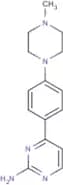4-[4-(4-Methylpiperazin-1-yl)phenyl]pyrimidin-2-amine
