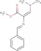 Methyl (2E)-3-(dimethylamino)-2-[(E)-(phenylmethylidene)amino]prop-2-enoate