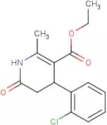 Ethyl 4-(2-chlorophenyl)-2-methyl-6-oxo-1,4,5,6-tetrahydropyridine-3-carboxylate