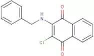 2-(Benzylamino)-3-chloro-1,4-dihydronaphthalene-1,4-dione