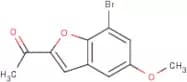 1-(7-Bromo-5-methoxy-1-benzofuran-2-yl)ethan-1-one