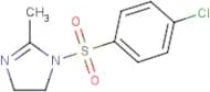 1-(4-Chlorobenzenesulfonyl)-2-methyl-4,5-dihydro-1H-imidazole