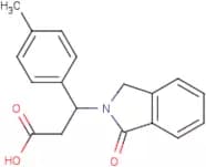 3-(4-Methylphenyl)-3-(1-oxo-2,3-dihydro-1H-isoindol-2-yl)propanoic acid