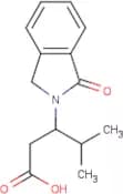 4-Methyl-3-(1-oxo-2,3-dihydro-1H-isoindol-2-yl)pentanoic acid