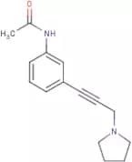 N-{3-[3-(Pyrrolidin-1-yl)prop-1-yn-1-yl]phenyl}acetamide