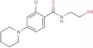 2-Chloro-N-(2-hydroxyethyl)-4-(piperidin-1-yl)benzamide