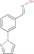 (E)-N-{[3-(1H-Pyrazol-1-yl)phenyl]methylidene}hydroxylamine