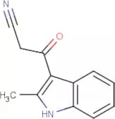 3-(2-Methyl-1H-indol-3-yl)-3-oxopropanenitrile