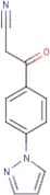 3-Oxo-3-[4-(1H-pyrazol-1-yl)phenyl]propanenitrile
