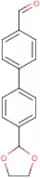 4'-(1,3-Dioxolan-2-yl)-[1,1'-biphenyl]-4-carbaldehyde