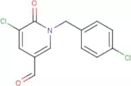 5-Chloro-1-[(4-chlorophenyl)methyl]-6-oxo-1,6-dihydropyridine-3-carbaldehyde