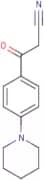 3-Oxo-3-[4-(piperidin-1-yl)phenyl]propanenitrile