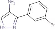 3-(3-Bromophenyl)-1H-pyrazol-4-amine