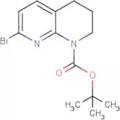 7-Bromo-1,2,3,4-tetrahydro-1,8-naphthyridine, N1-BOC protected