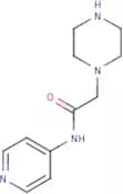 2-(Piperazin-1-yl)-N-(pyridin-4-yl)acetamide
