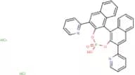 (S)-3,3'-Di(pyridin-2-yl)-1,1'-binapthyl-2,2'-diyl hydrogenphosphate Dihydrochloride