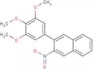 2-Nitro-3-(3,4,5-trimethoxyphenyl)naphthalene