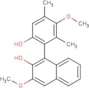 1-(6-Hydroxy-3-methoxy-2,4-dimethylphenyl)-3-methoxynaphthalen-2-ol