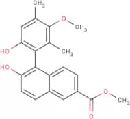 Methyl 6-hydroxy-5-(6-hydroxy-3-methoxy-2,4-dimethylphenyl)-2-naphthoate