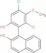 1-(2,4-Dichloro-6-hydroxy-3-methoxyphenyl)naphthalen-2-ol