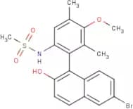 1-(6-(Methylsulfonamido)-3-methoxy-2,4-dimethylphenyl)-6-bromonaphthalen-2-ol