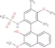 1-(6-(Methylsulfonamido)-3-methoxy-2,4-dimethylphenyl)-3-methoxynaphthalen-2-ol