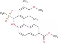 Methyl 6-hydroxy-5-(3-methoxy-2,4-dimethyl-6-(methylsulfonamido)-phenyl)-2-naphthoate