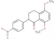 5,8-Dimethoxy-2-(4-nitrophenyl)-3,4-dihydronaphthalen-1(2H)-one