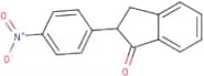2-(4-Nitrophenyl)-2,3-dihydro-1H-inden-1-one