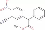 Methyl 2-(3-cyano-4-nitrophenyl)-2-phenylacetate
