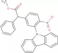 Methyl 2-(3-(9H-carbazol-9-yl)-4-nitrophenyl)-2-phenylacetate